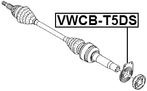 VWCB-T5DS - AXLE SHAFT BEARING