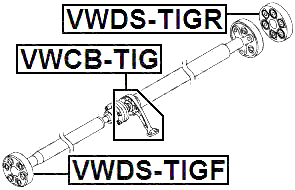 VWCB-TIG - DRIVE SHAFT BEARING (REPAIR KIT)