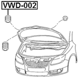 VWD-002 - BUMPER HOOD