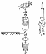 VWD-TOUARF - FRONT SHOCK ABSORBER JOUNCE BUMPER