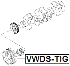 VWDS-TIG - CRANKSHAFT PULLEY