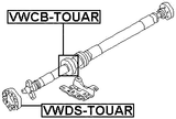 VWDS-TOUAR - DRIVE SHAFT COUPLING