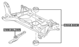 VWM-B8LOWR - REAR ENGINE MOUNT