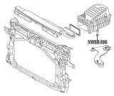 VWSB-006 - AIR FILTER HOUSING MOUNTING BUSH